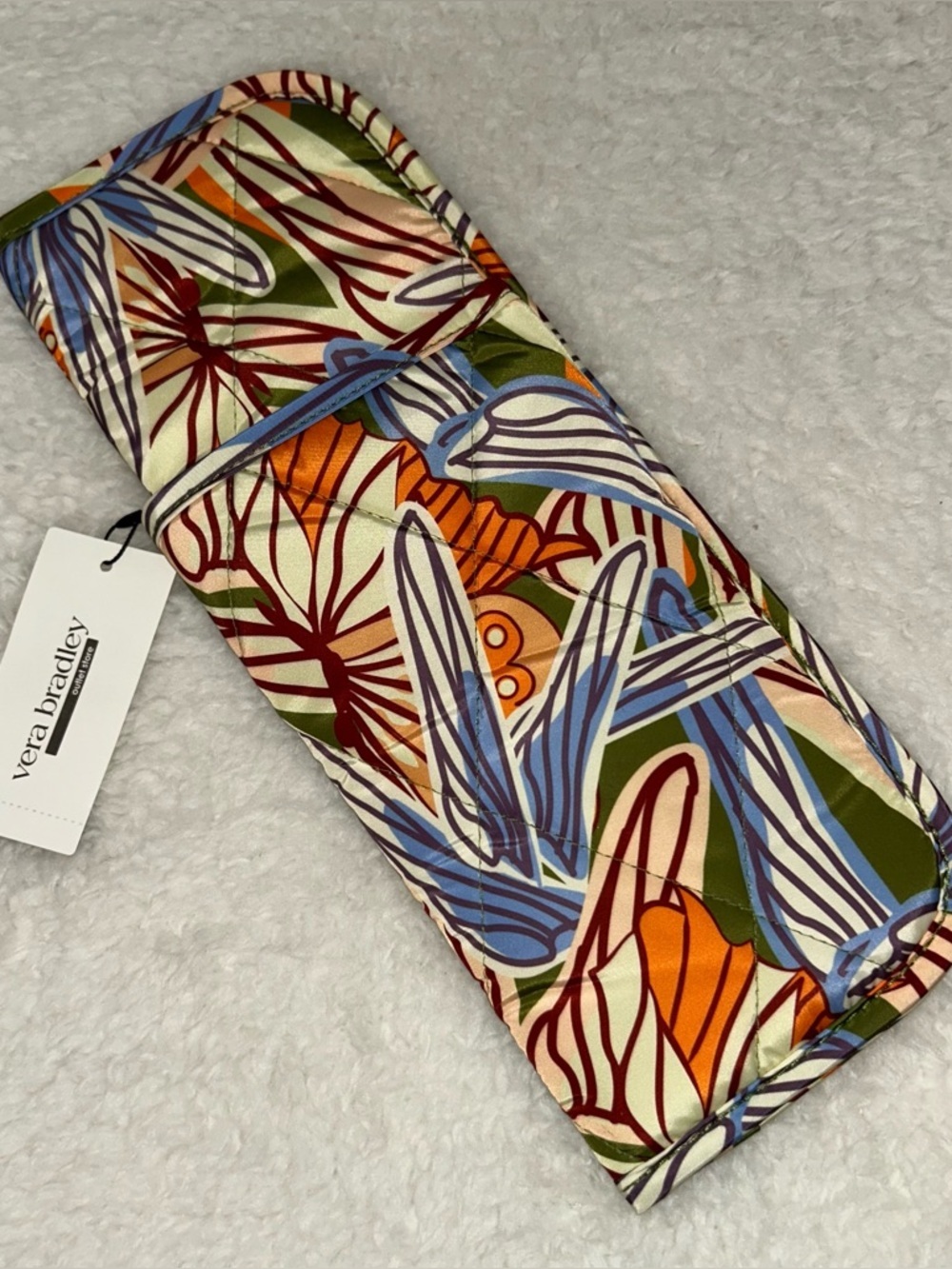 Vera Bradley Curling & Flat Iron Cover Dragonfly By NEW - Picture 2 of 3